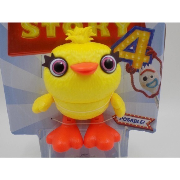 Disney Pixar Mattel Toy Story 4 Possible Ducky Figure - Picture 3 of 4